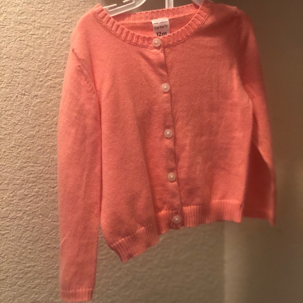 Toddler Girl Pink Sweater